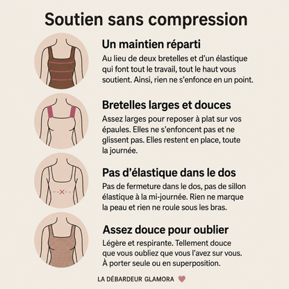 Douceur Libre™ — Débardeur avec soutien intégré