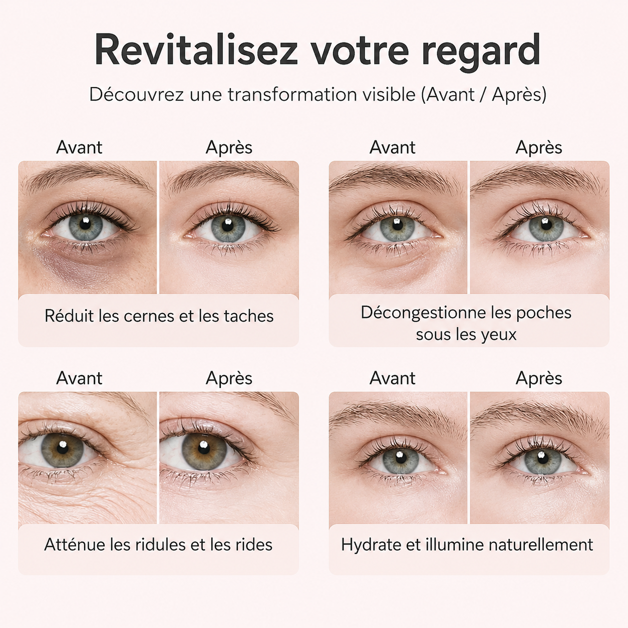 Masque Yeux Biocollagène Glamora Paris